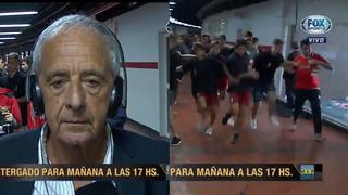 River vs. Boca: presidente millonario abandonó entrevista en vivo por invasión de hinchas | VIDEO