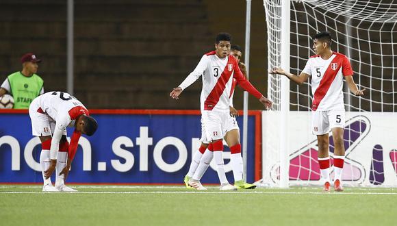 A pesar de no ganar en las primeras tres fechas, la selección peruana Sub 17 aún tiene chances de clasificar al Mundial de la Categoría que se disputará en Brasil. (Foto: Jesús Saucedo)