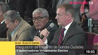 Jorge Muñoz: “Tenemos que recuperar el Centro Histórico de Lima”