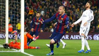Barcelona vs. Real Madrid: Jérémy Mathieu abrió el marcador