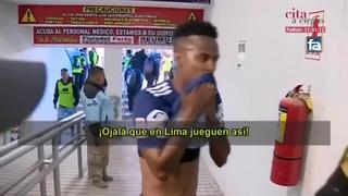 Nilson Loyola molesto tras goleada ante Binacional en Juliaca: “Ojalá que en Lima jueguen así” [VIDEO]