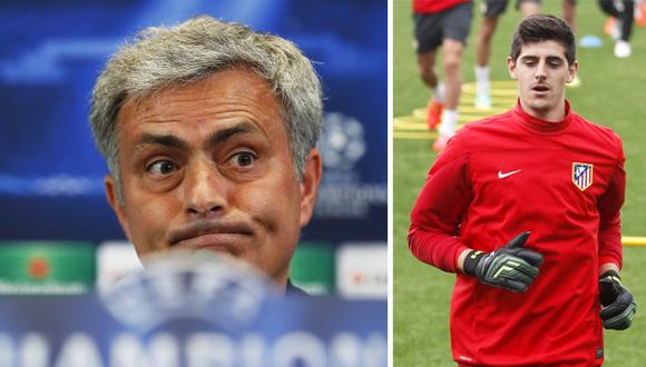 Mourinho se enojó porque la UEFA habilitó a Courtois
