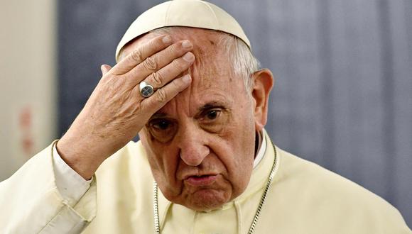 El papa Francisco recibió en el 2015 el testimonio de víctima chilena de abuso. (AFP).
