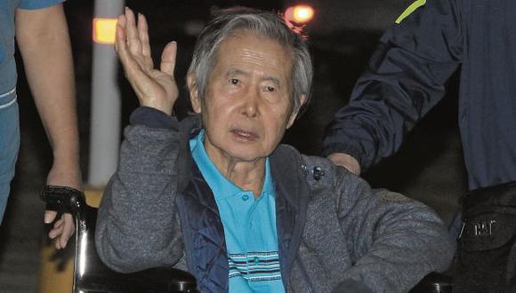 Alberto Fujimori permanece internado en la clínica Centenario Peruano Japonesa. (Foto: Alessandro Currarino/Archivo El Comercio)