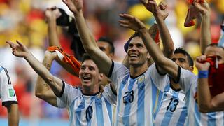 La emotiva celebración de Messi y Argentina tras pasar a semis