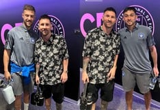 El gesto de Lionel Messi con los jugadores del CF Montreal tras la derrota del Inter Miami