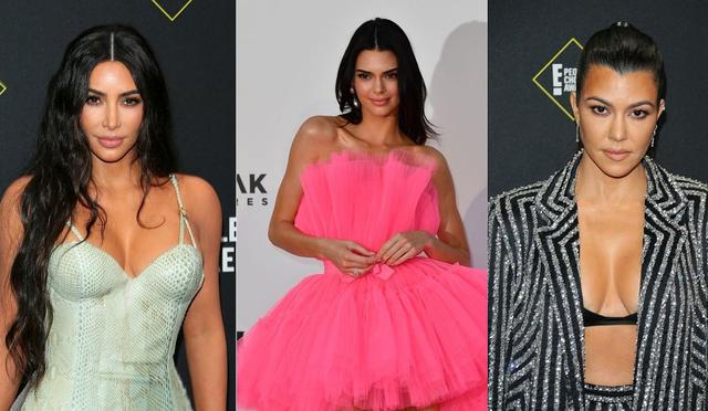 Cada una tiene un estilo definido, pero juntas son un verdadero derroche de glamour. Las hermanas Kardashian-Jenner han marcado la pauta con sus atuendos este 2019. (Foto: AFP)