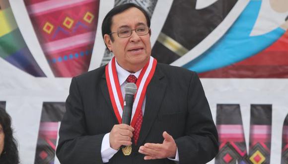 Víctor Prado Saldarriaga, presidente del Poder Judicial. (Foto: Difusión)