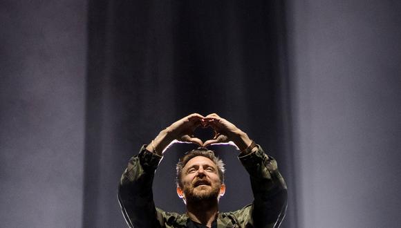 El DJ francés David Guetta durante el festival musical de Vieilles Charrues en julio del 2019. (Foto: Loic Venance para AFP.