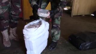 San Martín: decomisan 94 kilos droga y armas en un laboratorio clandestino | VIDEO