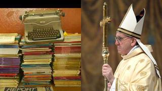 Papa Francisco no maneja la tecnología: usa máquina de escribir y no ve TV