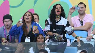 La euforia de Rihanna en la final del Mundial