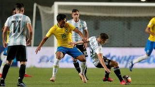 Argentina vs. Brasil EN VIVO vía TyC Sports: verdeamarela vence 1-0 por el Sudamericano Sub 20