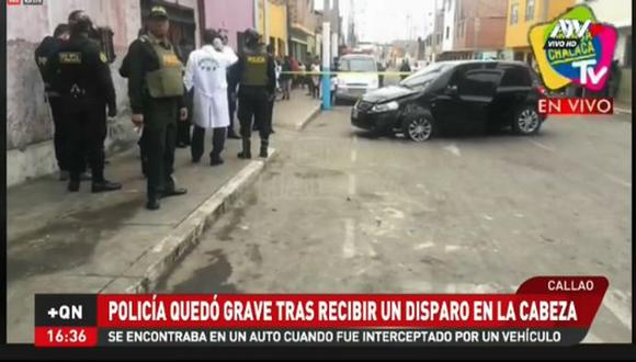 La balacera ocurrió en el cruce de los jirones Vigil y Áncash, en el Callao. (ATV+/Prensa Chalaca)