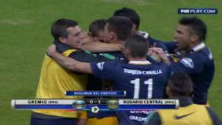 Rosario Central ganó 1-0 a Gremio por Copa Libertadores