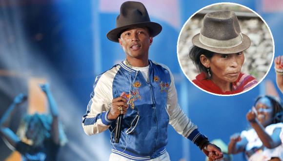 Famoso sombrero de Pharrell Williams está inspirado en el Perú