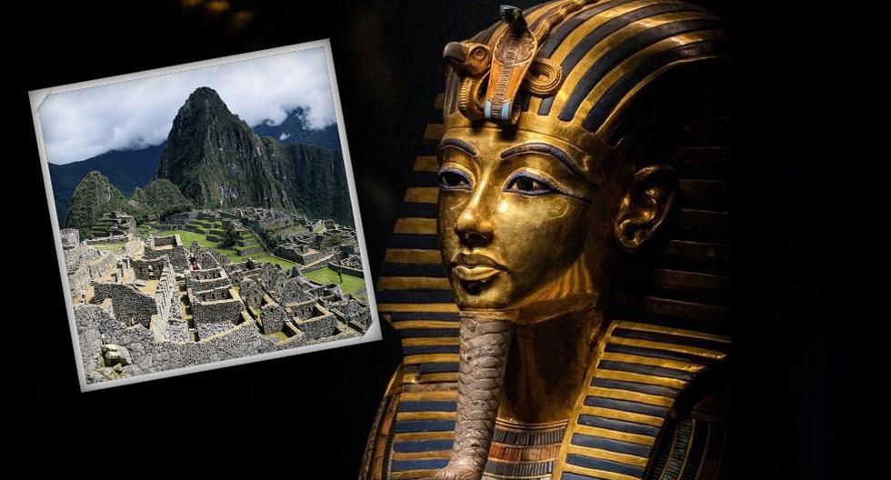 La máscara de Tutankamón, ícono no solo del descubrimiento, sino del antiguo Egipto. La historia del hallazgo de esta tumba es tan apasionante como la de Machu Picchu en Perú.