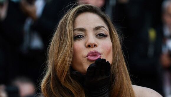La cantante Shakira fue captada de mejor estado de ánimo (Foto: AFP)