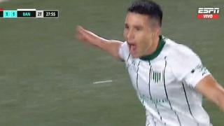 Miguel Borja anotó el empate de River, pero Palacios le dio el 2-1 a Banfield dos minutos después | VIDEO