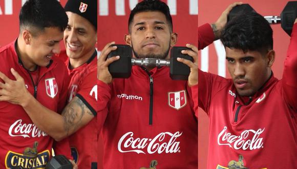 Los nuevos convocados se unieron a los entrenamientos de Juan Reynoso. Foto: @SeleccionPeru.