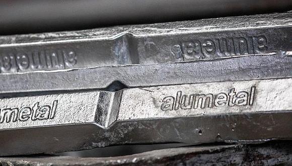 El aluminio caía el jueves por cuarta sesión seguida. (Foto: AFP)