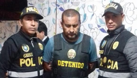 El alcalde de Punta Negra, Willington Ojeda, fue detenido acusado de ser líder de una organización criminal que traficaba con terrenos. (Foto: Policía Nacional)