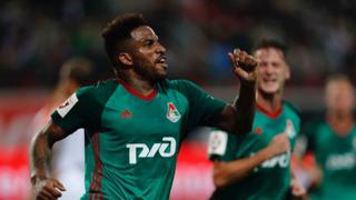 Farfán en racha: anotó gol para Lokomotiv en Europa League