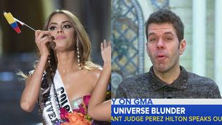 Miss Universo 2015: jurado cree que error fue tema publicitario