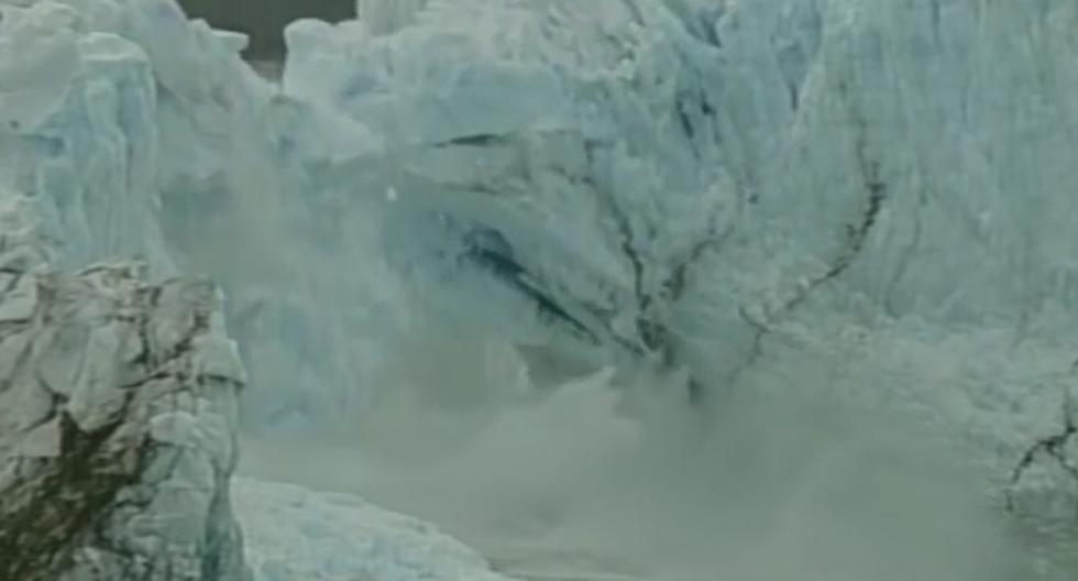 En YouTube se grabó lo que fue la caída de uno de los glaciares de la Patagonia que hizo vibrar al mundo por su majestuosidad. (Foto: captura)
