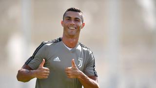 Cristiano Ronaldo entrenó por primera vez con sus compañeros en la Juventus | FOTOS