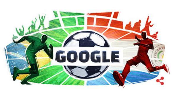 Google lanzó último doodle de cuartos de final de Copa América