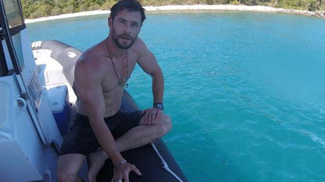 Las románticas vacaciones de Chris Hemsworth junto a Elsa Pataky. (Foto: Instagram)