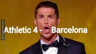 Barcelona: los memes tras caer goleado por el Athletic Bilbao