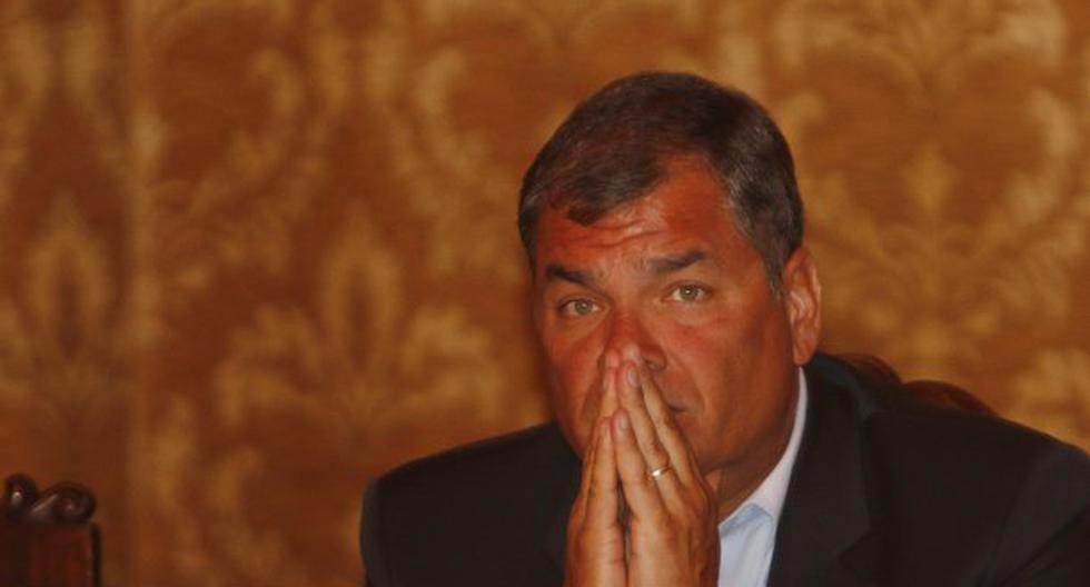Rafael Correa anunció aumentos temporales en los impuestos. (Foto: EFE)