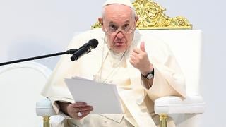 El papa Francisco dice que en Ucrania se repite la historia del exterminio judío