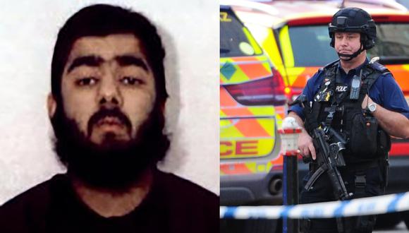 Usman Khan, el terrorista del Puente de Londres. (AP / AFP).