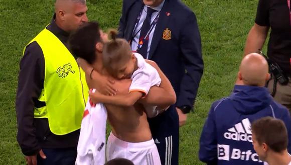 España vs Suiza, Marco Asensio regaló su camiseta a un niño hincha de la  selección española, UEFA Nations League, VIDEO, RMMD, DEPORTE-TOTAL