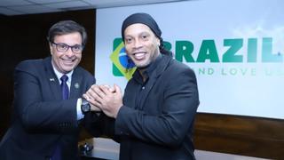 Ronaldinho Gaúcho fue nombrado embajador del turismo brasileño