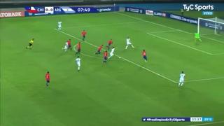 Argentina vs. Chile: Nicolás Capaldo marcó el 1-0 con gran definición desde fuera del área [VIDEO]