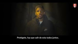 Los jugadores de la selección peruana: “Gente, tienen que cuidarse y hacer caso” | VIDEO