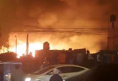 Ate: incendio código II deja 5 muertos al interior de fábrica de pirotécnicos | VIDEO