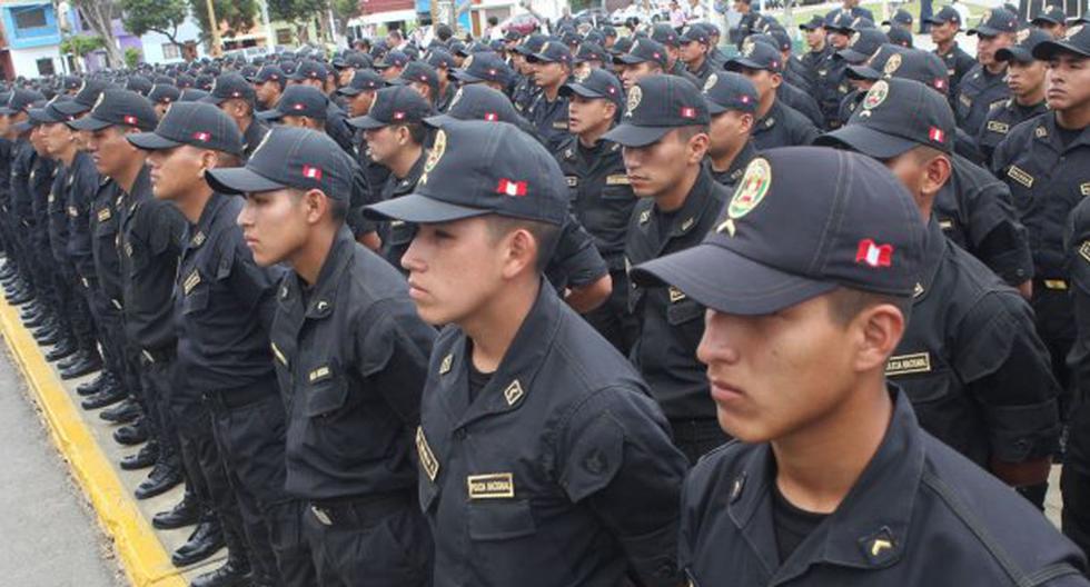 Policía usó su arma de reglamento para abatir a los delincuentes. (Foto: Andina)