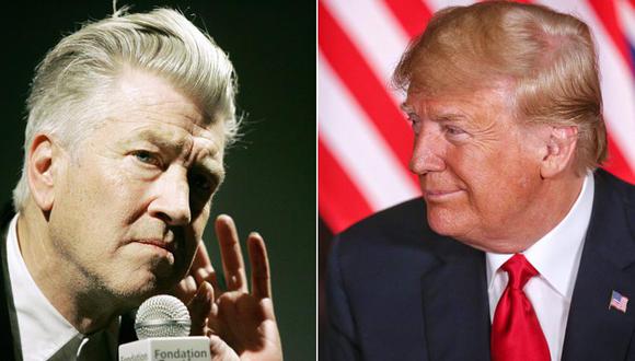 David Lynch y Donald Trump. (Fotos: Agencias)