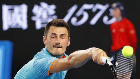 Bernard Tomic sería el primer caso de Coronavirus en el tenis profesional. (Foto: AFP)