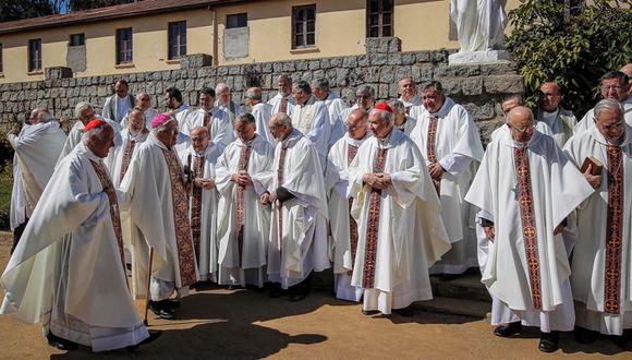Reunión extraordinaria de obispos de Chile en Punta de Tralca abordará crisis de la Iglesia Católica por abusos sexuales. (Foto archivo: El Mercurio, GDA)