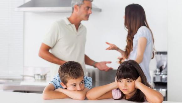 Las discusiones de pareja pueden tener un efecto nocivo sobre los niños en dependencia del tono en que se desenvuelvan, dicen los expertos. (Foto: Getty Images)