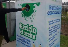 La Molina: instalan contenedores para reciclar aceite de cocina usado
