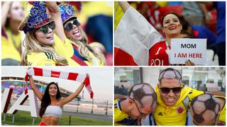 Colombia vs. Polonia: todo el color, la fiesta y la alegría de los hinchas en el Kazán Arena