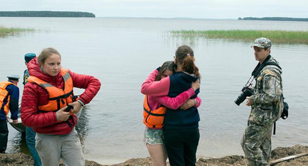 Tragedia se produjo en lago ruso. (Foto: RT en Español/Sputnik)