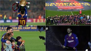 ¡Barcelona campeón de la Liga 2018-2019! Las mejores imágenes de la celebración en el Camp Nou